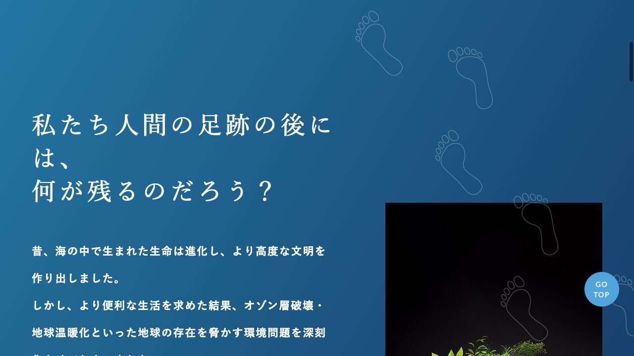 広島きれい株式会社の会社・サービス情報ページのスクリーンショット