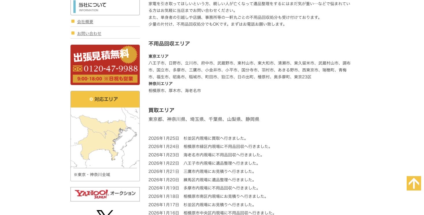 株式会社WONDER1996の会社・サービス情報ページのスクリーンショット